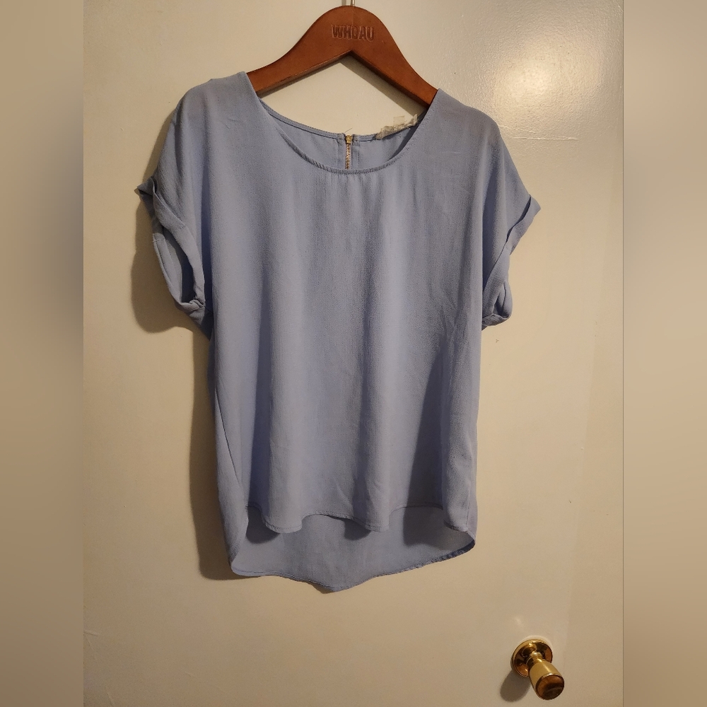 Baby Blue Blouse